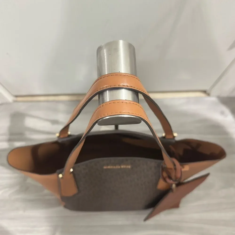 Michael Kors Elegant Brown and Tan Tote